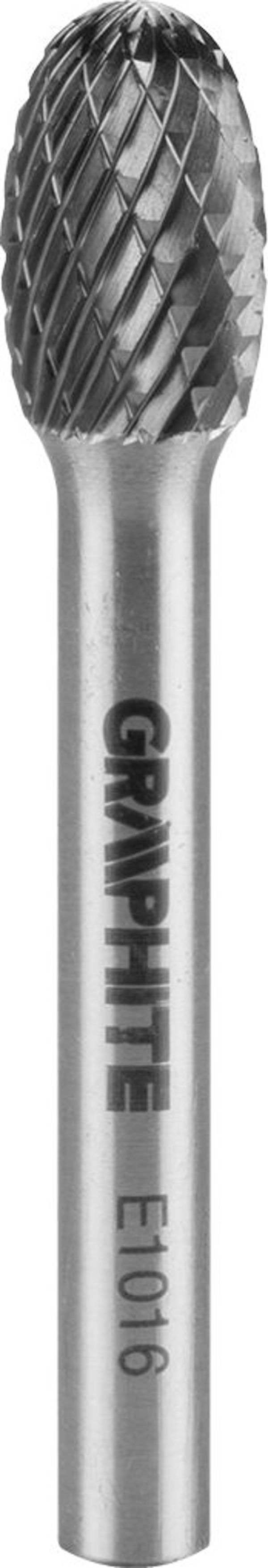 Φρέζα για μέταλλο HM τύπου E (οβάλ) 10 x 16 mm στέλεχος 6 x 45 mm 55H365 GRAPHITE