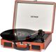 Denver VPL-120 Πικάπ Retro Ημιαυτόματο με USB, AUX και Έξοδο Ακουστικών, Καφέ