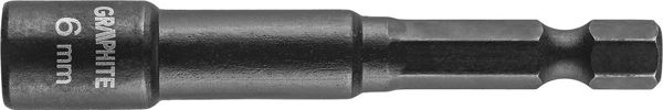 GRAPHITE Μαγνητική Κεφαλή Κρούσης 6 x 65 mm, Ατσάλι S2, 56H550