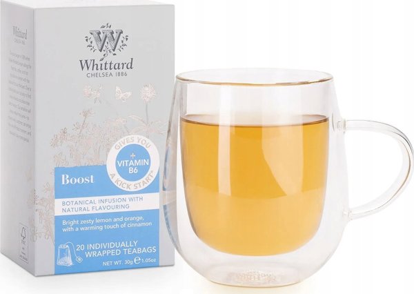 Πράσινο τσάι Whittard of Chelsea Boost, 20 τεμ.