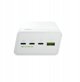 Green Cell PowerPlay 30 Powerbank 30.000mAh, 22,5W, 4 Θύρες - Λευκό