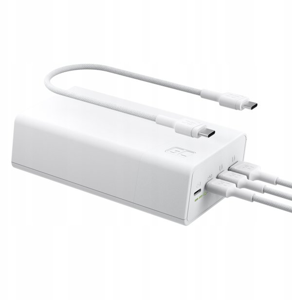 Green Cell PowerPlay 30 Powerbank 30.000mAh, 22,5W, 4 Θύρες - Λευκό