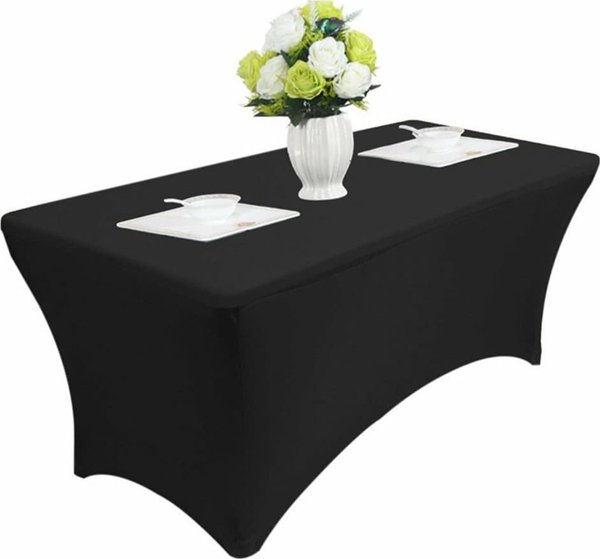 GreenBlue Ελαστικό Κάλυμμα Τραπεζιού Catering Μαύρο 180x75x74cm, Spandex, GB372