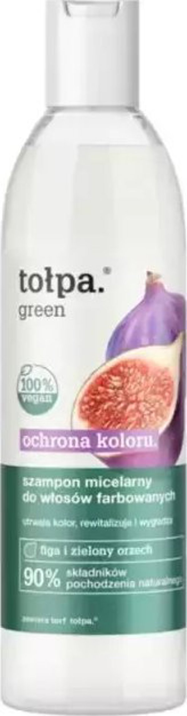 NoName Σαμπουάν Πράσινη Προστασία Χρώματος για Βαμμένα και Ξανοιγμένα Μαλλιά, 300 ml