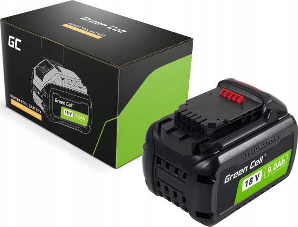 Μπαταρία Green Cell Green Cell DCB547 για ηλεκτρικά εργαλεία DeWalt XR 18V ​​9Ah/FLEXVOLT 54V 3Ah Αντικατάσταση μπαταρίας ιόντων λιθίου ισχυρής DCB547 DCB548 14103681 5904326375185