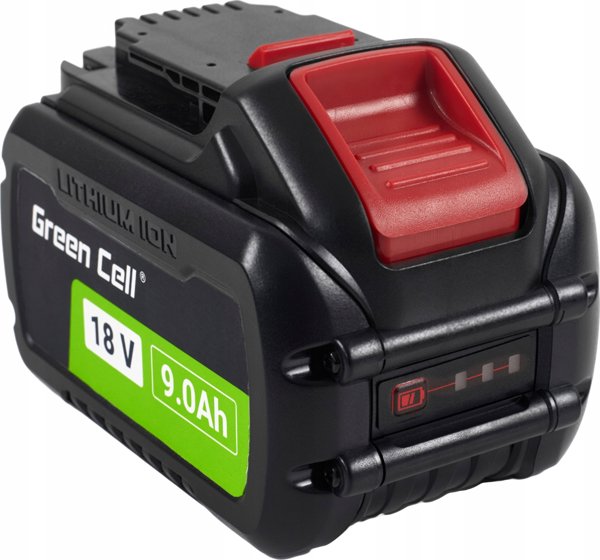 Μπαταρία Green Cell Green Cell DCB547 για ηλεκτρικά εργαλεία DeWalt XR 18V ​​9Ah/FLEXVOLT 54V 3Ah Αντικατάσταση μπαταρίας ιόντων λιθίου ισχυρής DCB547 DCB548 14103681 5904326375185
