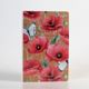 Greenmink Σημειωματάριο Polish Flowers Poppies KPL5, Οικολογικό, 128 Σελίδες, 135x205mm, Χρυσό Ανάγλυφο Εξώφυλλο