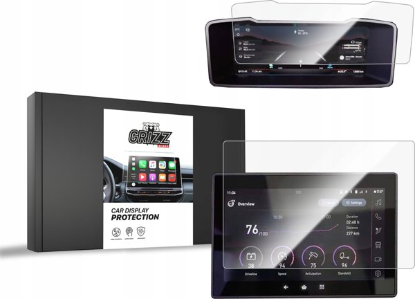 GrizzGlass Κεραμικό Προστατευτικό Οθόνης CarDisplay για Renault C Evolution [2in1] GRZ9354