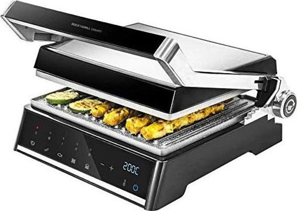 Cecotec Rock'nGrill Smart Ηλεκτρική Σχάρα με Αυτόματες Λειτουργίες και Αντικολλητική Επίστρωση RockStone