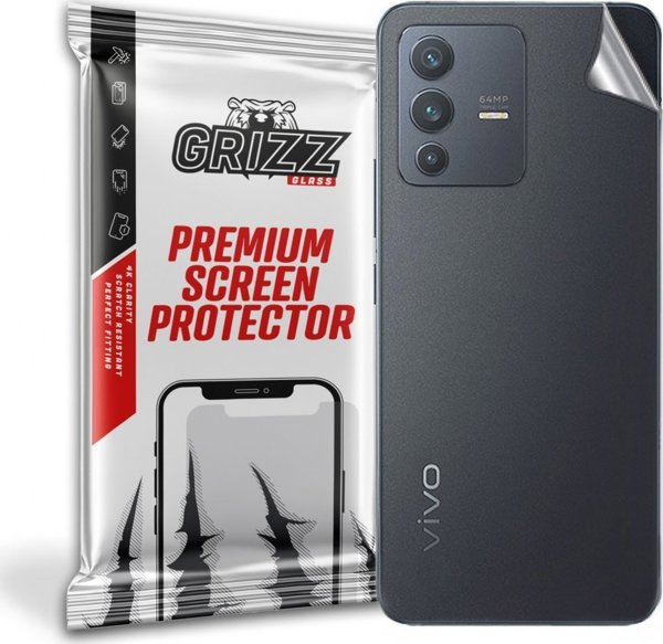 GrizzGlass Προστατευτική Μεμβράνη Πλάτης SatinSkin για Vivo V23 - Ανθεκτική & Διακριτική