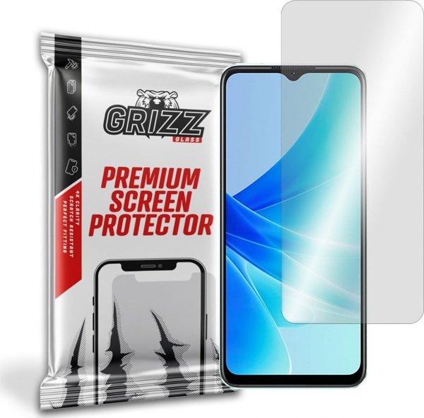 GrizzGlass Προστατευτικό Οθόνης Υδρογέλης για Oppo A57 4G, Full Cover, Ανθεκτικό στην Κρούση, Διάφανο