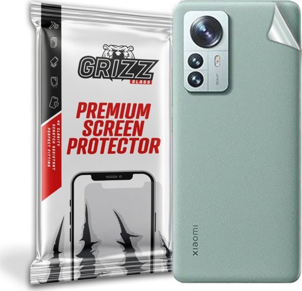 GrizzGlass Προστατευτική Μεμβράνη Πλάτης SatinSkin για Xiaomi 12, Satine Φινίρισμα, Ανθεκτική στην Τριβή