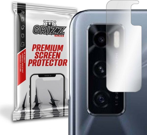 Υβριδικό Γυαλί Κάμερας GrizzGlass για Vivo Y70 - Προστασία από Γρατζουνιές & Κρούσεις, 2 Τεμάχια