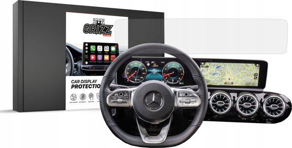 Ματ GrizzGlass Προστασία Οθόνης Αυτοκινήτου Mercedes CLA C118 2019
