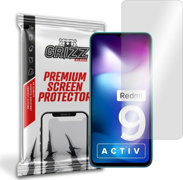 GrizzGlass Προστατευτικό Οθόνης Υδρογέλης για Xiaomi Redmi 9 Activ - Full Cover Hydrogel Film