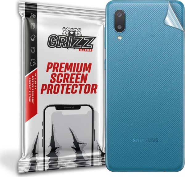 GrizzGlass Προστατευτική Μεμβράνη Πίσω Μέρους SatinSkin για Samsung Galaxy M02 - Satine Φινίρισμα