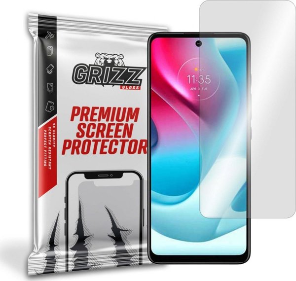 GrizzGlass Υβριδικό Γυαλί για Motorola Moto G31, Αντιχαρακτική Προστασία Οθόνης, Εύκολη Τοποθέτηση