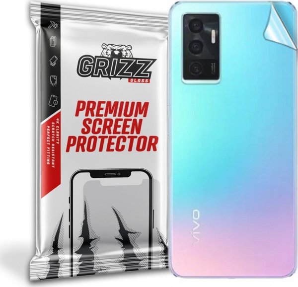 GrizzGlass Προστατευτική Μεμβράνη Πλάτης για Vivo S10e, SatinSkin, Εύκολη Τοποθέτηση, Διαφανές
