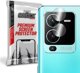 GrizzGlass Υβριδικό Γυαλί Κάμερας για Vivo S15 Pro - Προστασία Φακού, 2 Τεμάχια