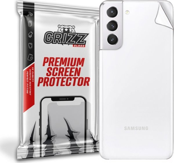 GrizzGlass Προστατευτική Μεμβράνη Πλάτης Samsung Galaxy S21, SatinSkin, Εύκολη Τοποθέτηση, Αντιχαρακτική, Διάφανη