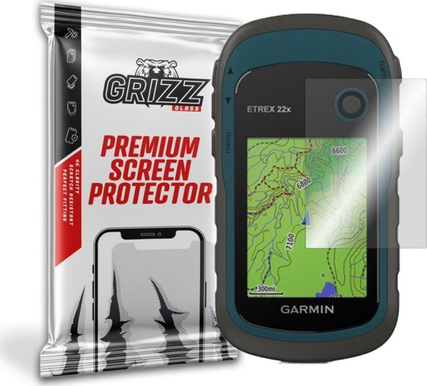 GrizzGlass Υβριδικό Γυαλί για Garmin eTrex 22x - Προστασία Οθόνης