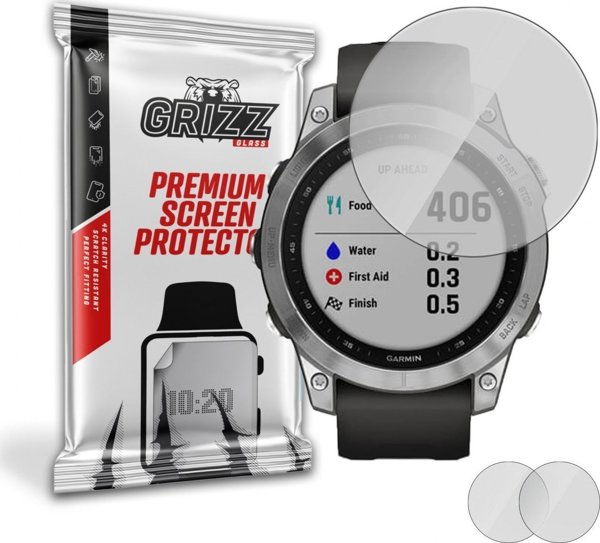 GrizzGlass Ματ Προστατευτικό Φιλμ Οθόνης για Garmin Fenix 7, Αντιθαμβωτικό, Flexible Screen Protector