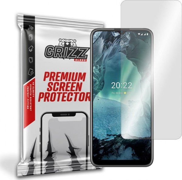GrizzGlass Υβριδικό Γυαλί Προστασίας για Nokia G21, Ανθεκτικό, Εύκολη Τοποθέτηση, Διαφανές