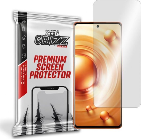 GrizzGlass Προστατευτικό Οθόνης Υδρογέλης για Vivo X80 Pro - Full Cover, Ανθεκτικό στην Κρούση