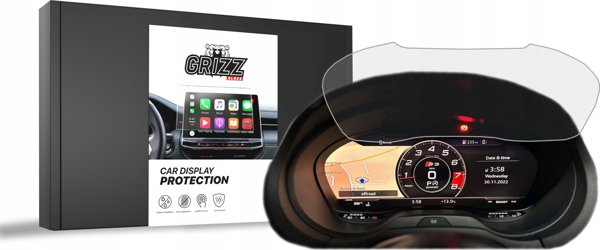 GrizzGlass Προστασία Οθόνης Αυτοκινήτου Matte για Audi A3 8V Virtual Cockpit Retrofit 12" 2012-2019