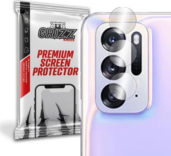 GrizzGlass Υβριδικό Γυαλί Κάμερας για Oppo Find N - Σετ 2 Τεμαχίων, Ανθεκτικό στην Κρούση και τις Γρατζουνιές
