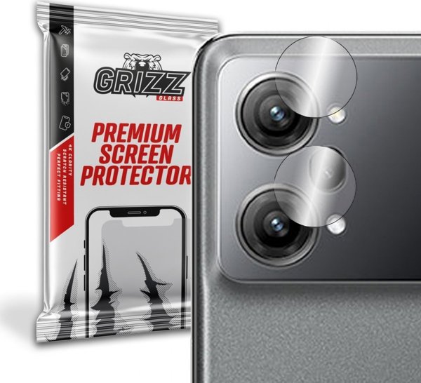GrizzGlass Υβριδικό Γυαλί Κάμερας για Oppo K10 Pro - Σετ 2 Τεμαχίων, Ανθεκτική Προστασία, Εύκολη Τοποθέτηση