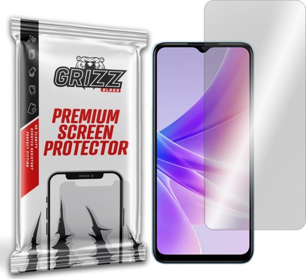 GrizzGlass Προστατευτικό Οθόνης Υδρογέλης για Oppo A77 4G, Full Cover, Διάφανο