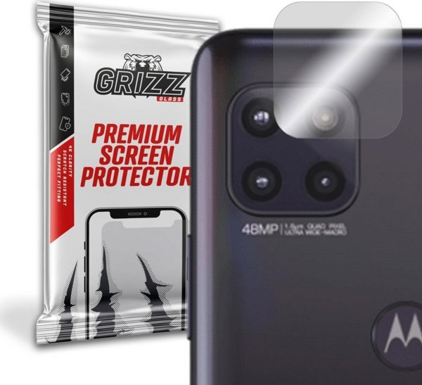 GrizzGlass Υβριδικό Γυαλί Κάμερας για Motorola Moto G 5G - Σετ 2 Τεμαχίων, Ανθεκτικό στην Κρούση