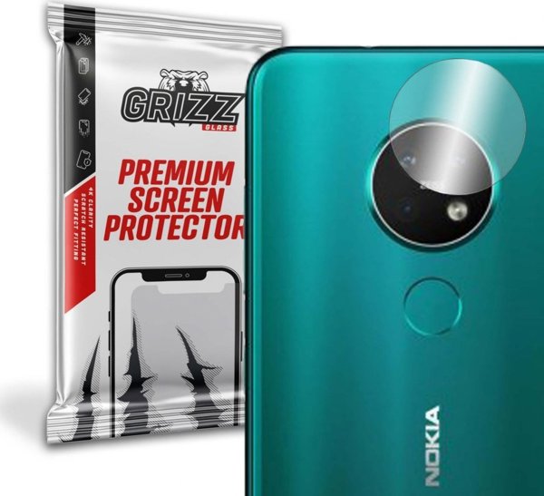 GrizzGlass Υβριδικό Προστατευτικό Γυαλί Κάμερας για Nokia 7.2 - 2 Τεμάχια