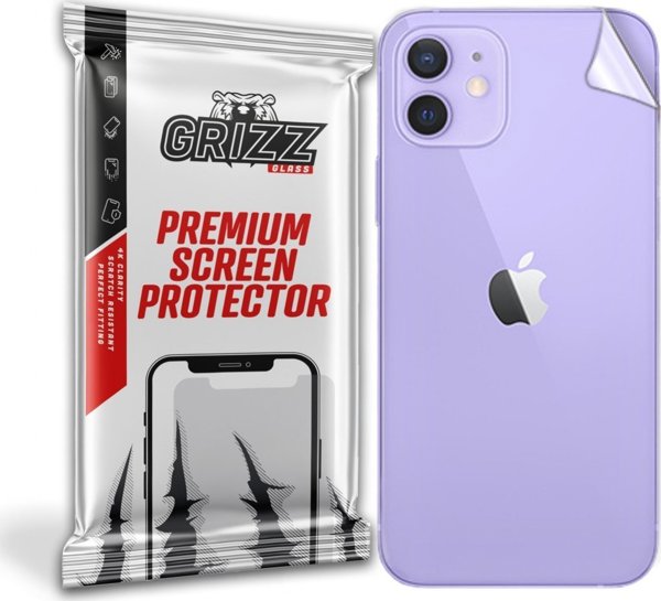 GrizzGlass Φιλμ Προστασίας Πλάτης για Apple iPhone 11, Διαφανές, Anti-Scratch, UltraSkin