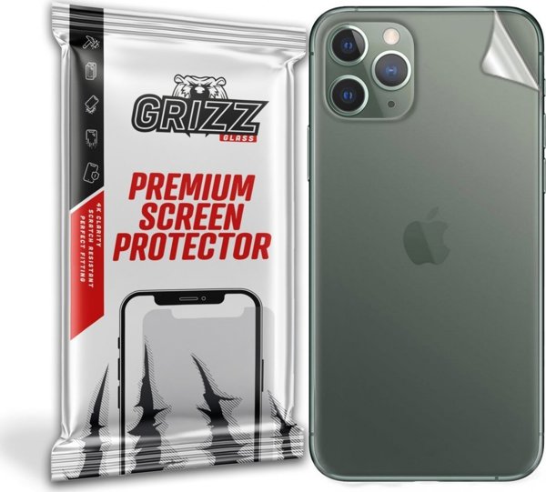 GrizzGlass Προστατευτική Μεμβράνη Πίσω Μέρους SatinSkin για Apple iPhone 11 Pro - Διαφανές Ματ