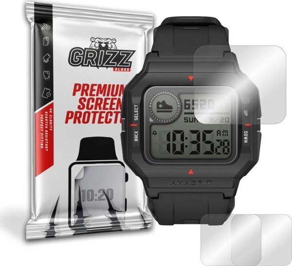 GrizzGlass Υβριδικό Γυαλί για Garmin Approach S42 - Προστασία Οθόνης (2 Τεμάχια)