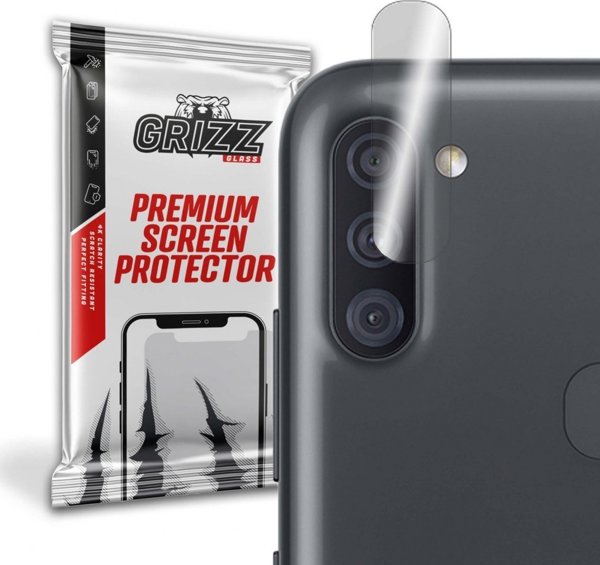GrizzGlass Υβριδικό Γυαλί Κάμερας για Samsung Galaxy A11 - Προστατευτικό Φακού, 2 Τεμάχια