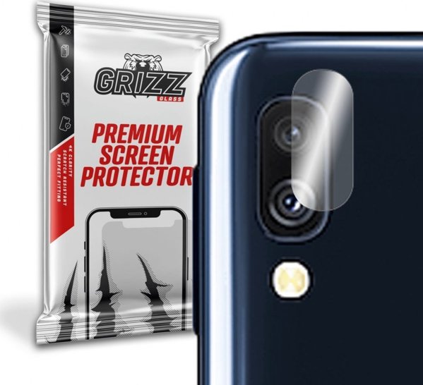 GrizzGlass Υβριδικό Γυαλί Κάμερας για Samsung Galaxy A40 - Σετ 2 Τεμαχίων, Ανθεκτικό στην Κρούση, Εύκολη Τοποθέτηση