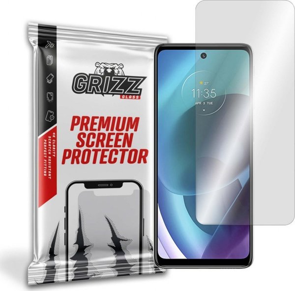 GrizzGlass Υβριδικό Γυαλί για Motorola Moto G51 5G – Ανθεκτική Προστασία Οθόνης με Επίστρωση Oleophobic