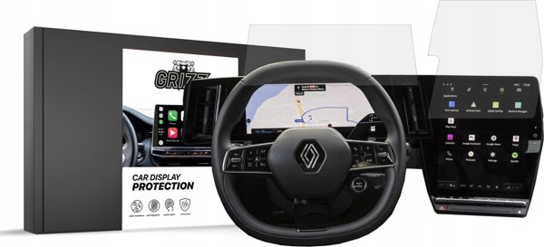Matte GrizzGlass CarDisplay Protection Renault Austral GRZ6574 5904063584062