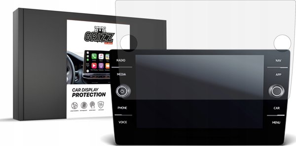 Matte GrizzGlass CarDisplay Protection Volkswagen Amarok Discover Media GRZ6100 5904063580279