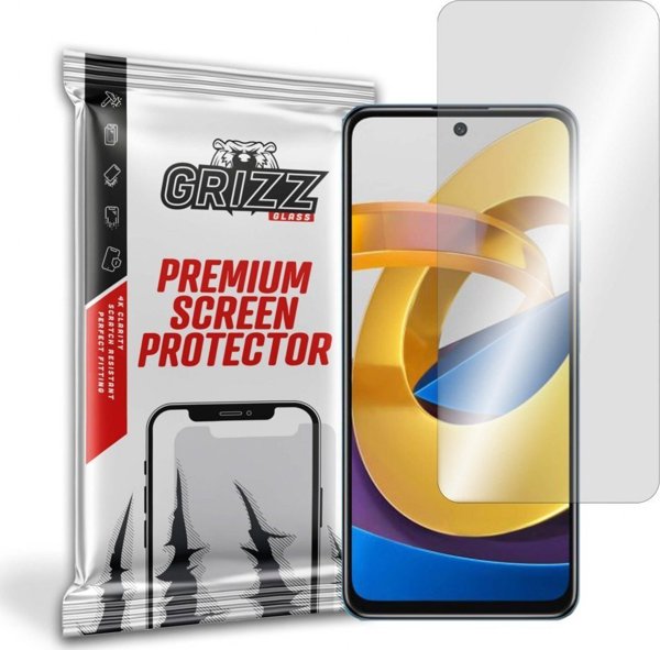 GrizzGlass Υβριδικό Γυαλί Προστασίας Οθόνης για Xiaomi Poco M4 Pro 5G, Ανθεκτικό & Εύκολη Τοποθέτηση