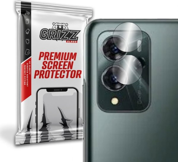 GrizzGlass Υβριδικό Γυαλί Κάμερας για ZTE Voyage 30 Pro+, 2 Τεμάχια, Ανθεκτικό στην Κρούση, Εύκολη Τοποθέτηση