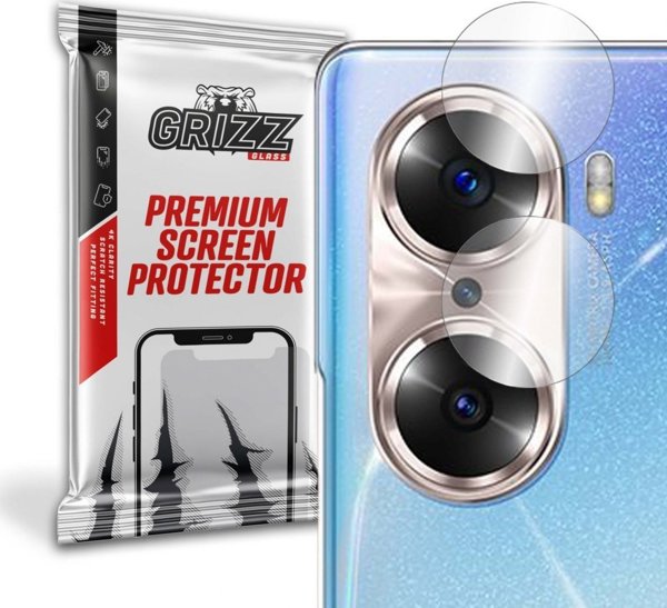 GrizzGlass Υβριδικό Προστατευτικό Γυαλί Κάμερας για Honor 60 - Σετ 2 Τεμαχίων