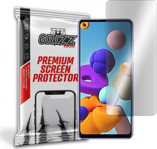 GrizzGlass Ματ Προστατευτικό Οθόνης PaperScreen για Samsung Galaxy A21s – Αντιθαμβωτικό, Εύκολη Εφαρμογή