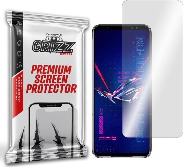 GrizzGlass Προστατευτικό Οθόνης Υδρογέλης για Asus ROG Phone 6 Pro - Full Cover, Ανθεκτικό στις Γρατζουνιές
