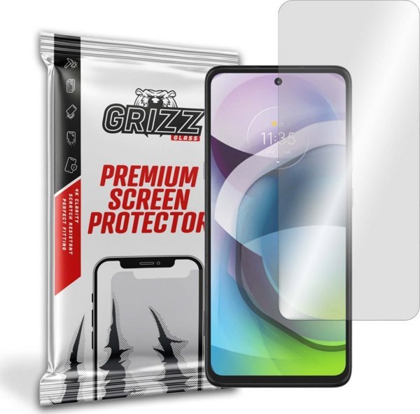 GrizzGlass Υβριδικό Γυαλί Προστασίας Οθόνης για Motorola Moto G 5G, Ανθεκτικό & Εύκολη Τοποθέτηση