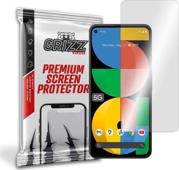 GrizzGlass Υβριδικό Γυαλί Προστασίας για Google Pixel 5A 5G, Ανθεκτικό, Εύκολη Τοποθέτηση