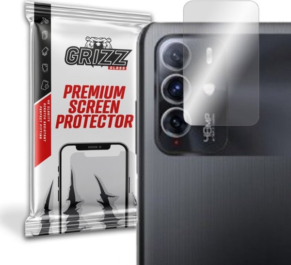 GrizzGlass Υβριδικό Γυαλί Κάμερας για ZTE Voyage 30 Pro - Προστασία από Γρατσουνιές & Κρούσεις, 2 Τεμάχια